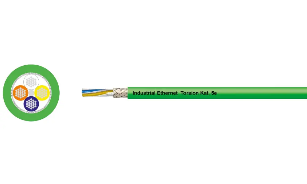 Cáp ethernet HELUKAT® 100T CAT.5e S/UTP PUR TORSION