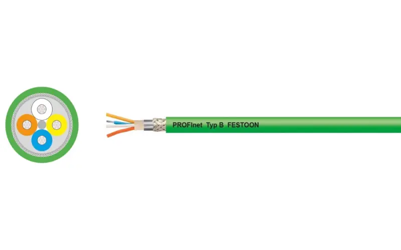 PROFInet B CAT.5e SF/UTP PVC Festoon
