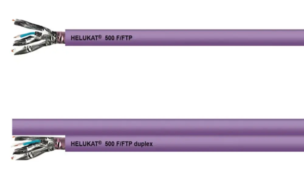Dây cáp mạng CAT6A - HELUKAT® 500 CAT.6A F/FTP FRNC STATIC