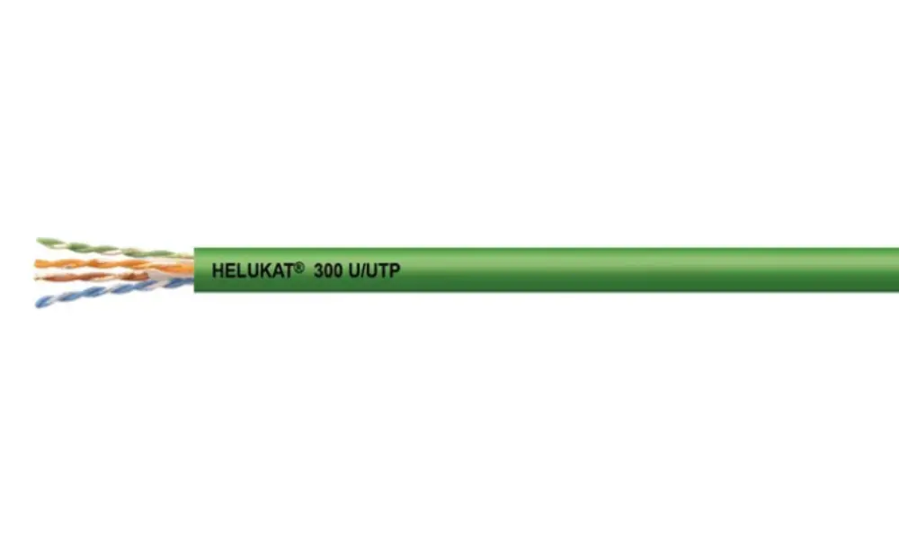 Cáp xoắn đôi HELUKAT® 300 CAT.6 U/UTP FRNC STATIC