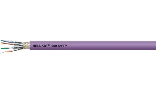 Cáp ethernet HELUKAT® 600 CAT.7e S/FTP FRNC STATIC
