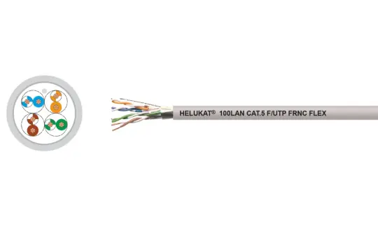 HELUKAT® 100 CAT.5 F_UTP FRNC FLEX Network Cable