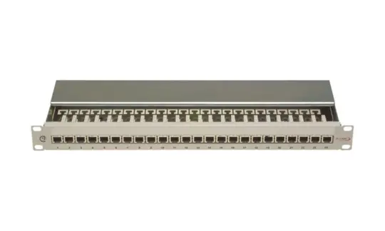 RJ45 Patch Panel, CAT.5e, Class D, 24-Port