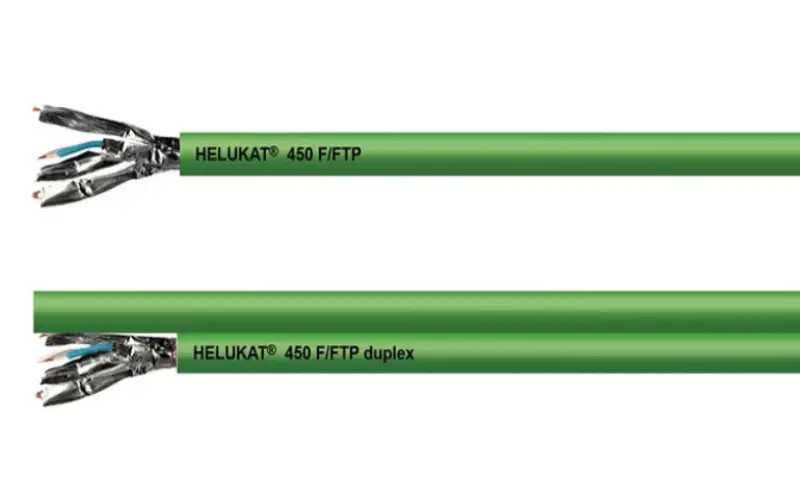 Cáp xoắn đôi HELUKAT® 450 CAT.6 FFTP FRNC STATIC