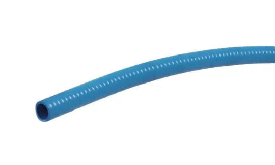This is a plastic electrical conduit made from a special PVC material that complies with FDA CFR 21 and NSF 51 (U.S. standards) and is resistant to chemical cleaning solutions.