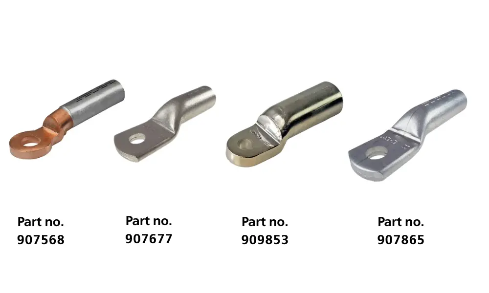 Một số loại đầu cos ép (compression cable lug) của HELUKABEL