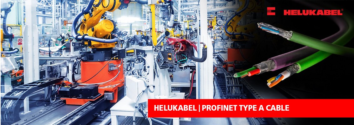 Cáp điều khiển PROFINET TYPE A dùng trong truyền thông công nghiệp