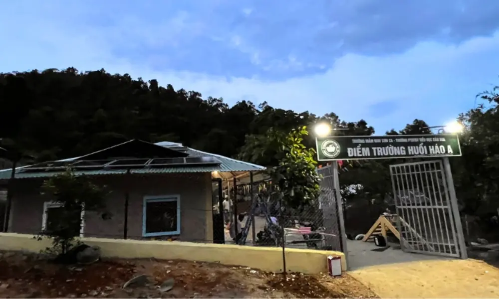 Huoi Hao A School in Dien Bien province.