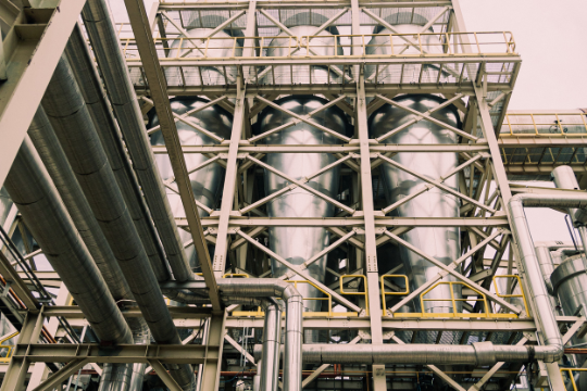 Outside the production plant of Kim Tin Group.