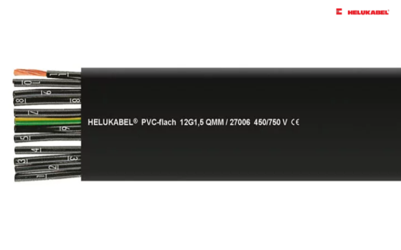 PVC-flach reeling cable