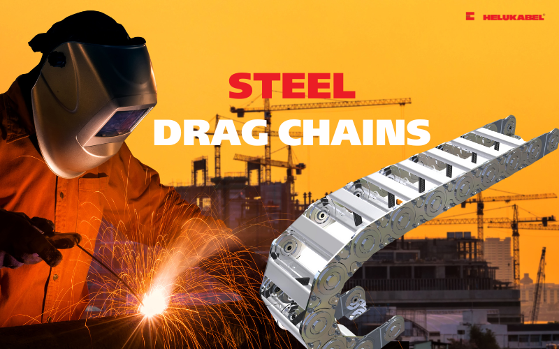 Xích dẫn cáp thép sở hữu những ưu điểm gì
