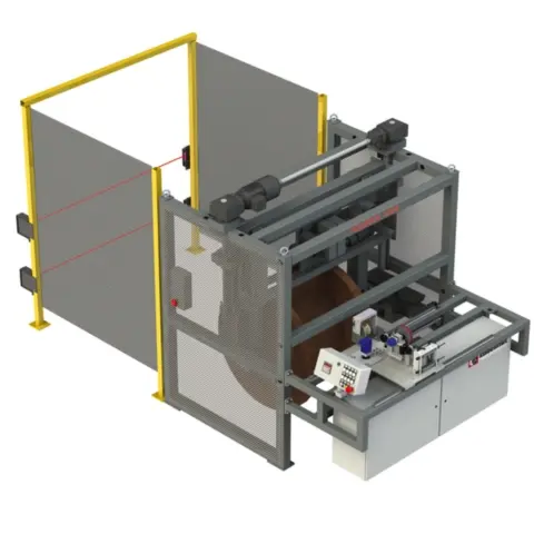 3. Máy cuộn cáp loại có trục/giá đỡ