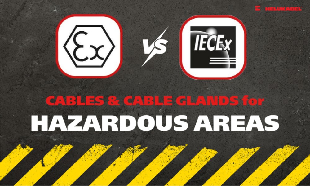 What are ATEX and IECEx standards? Cables & glands for hazardous areas
