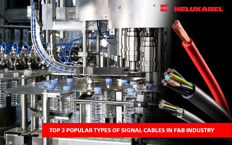 3 types of popular signal cables in F&B