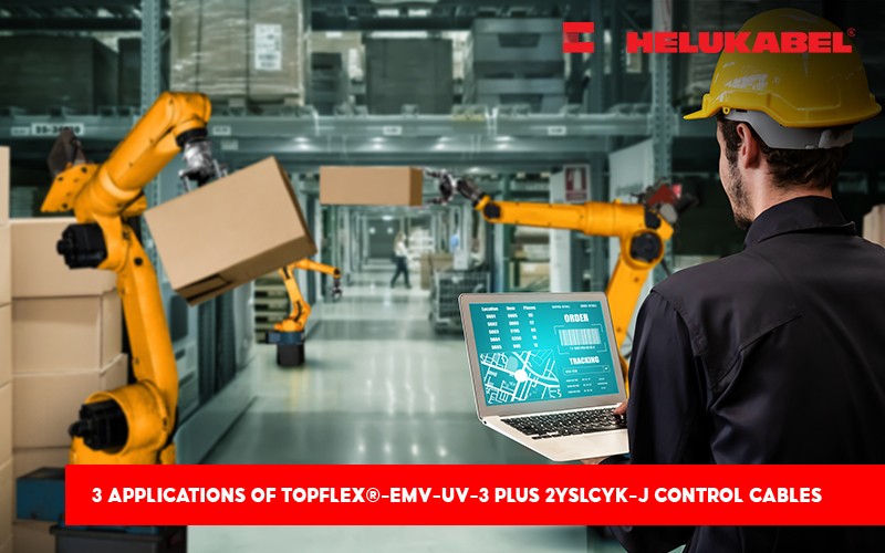 Cáp điều khiển chống nhiễu TOPFLEX®-EMV-UV-3 PLUS 2YSLCYK-J