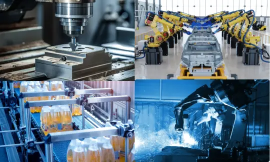 Cáp servo được ứng dụng rộng rãi trong nhiều lĩnh vực công nghiệp hiện đại