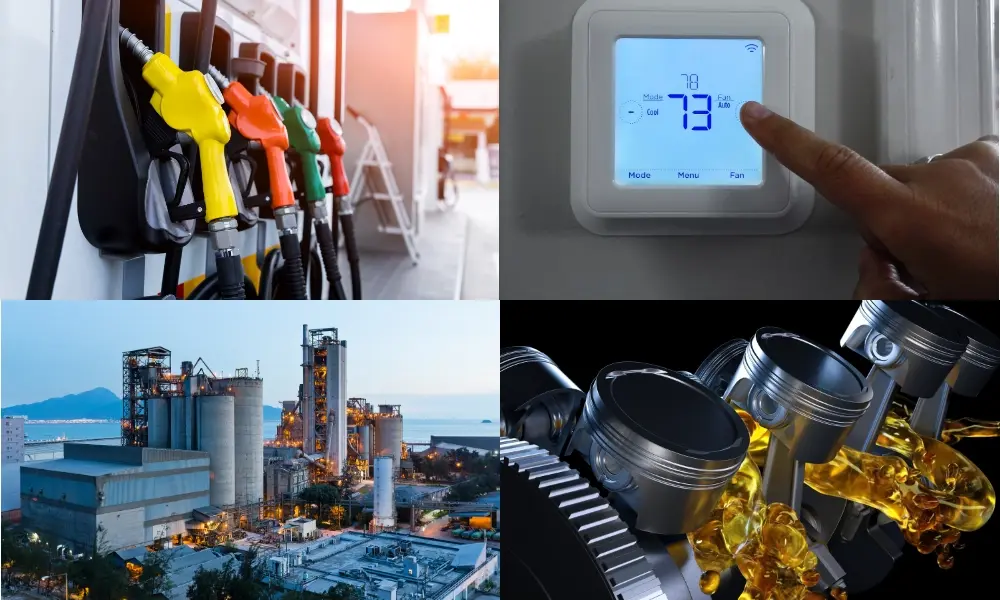 Một số ứng dụng quan trọng của ngành công nghiệp dầu khí