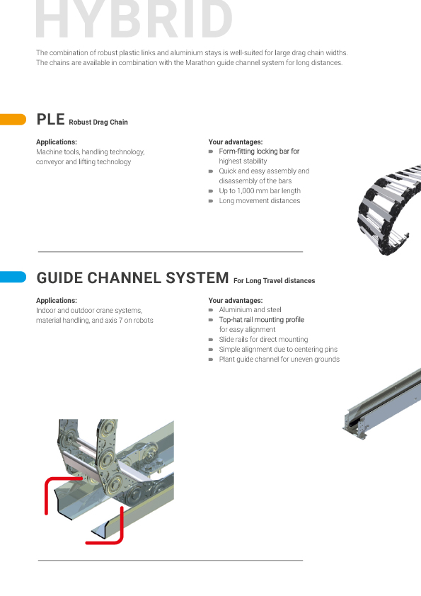 Hybrid Energy Chains