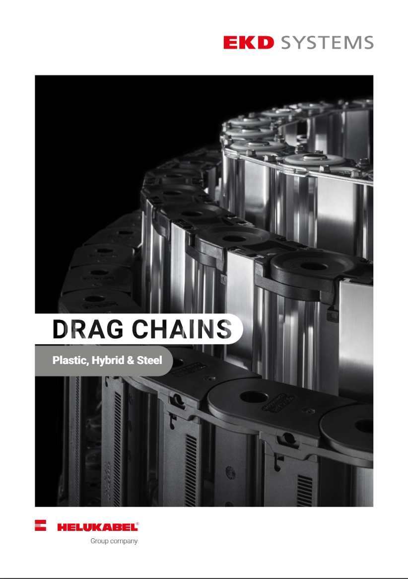 Drag Chains: Plastic, Hybrid & Steel