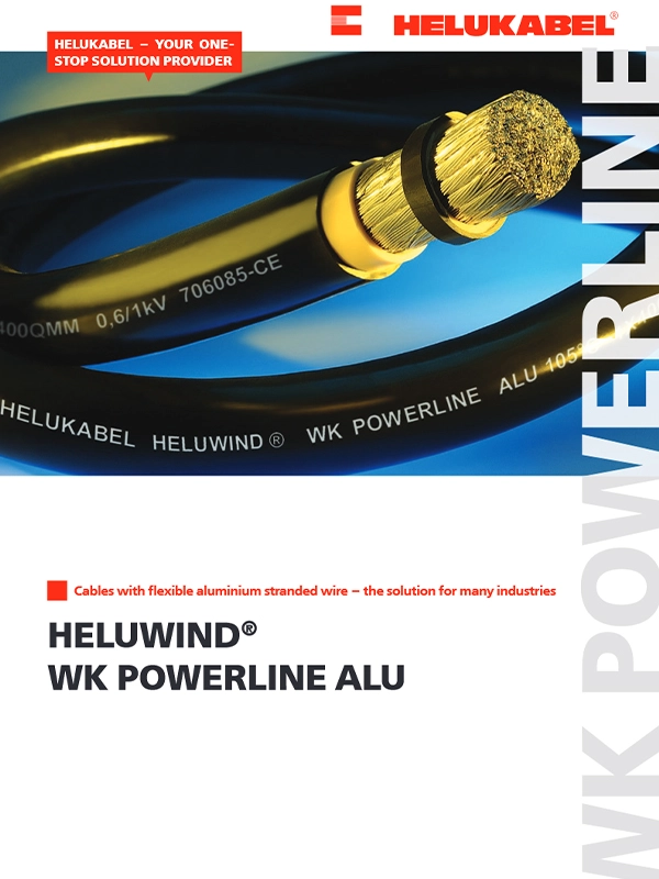 Cables flexibles con conductores de aluminio trenzado-Heluwind®