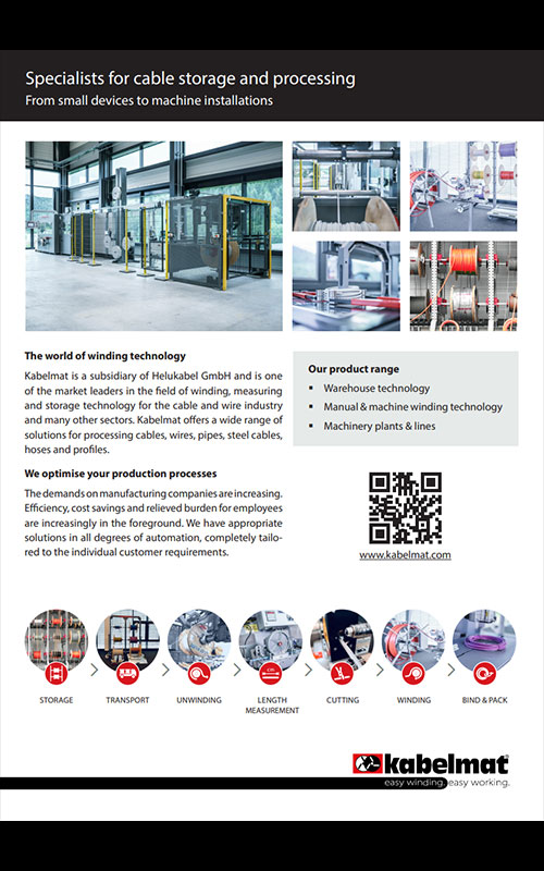 Specialists for Cable Storage and Processing