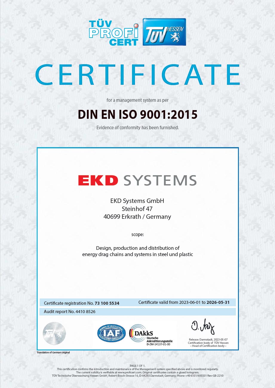 ISO 9001 - HELU Connectivity Solutions Haan GmbH
