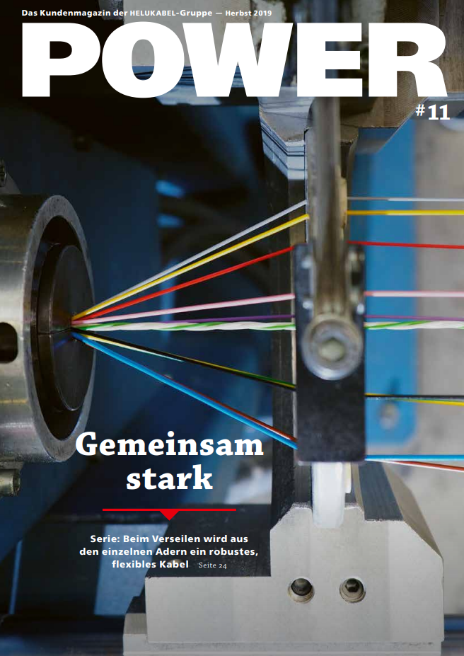 POWER #11 mit u.a. folgenden Themen: Erdkabel, Industrie 4.0, Maschinenbau, uvm.