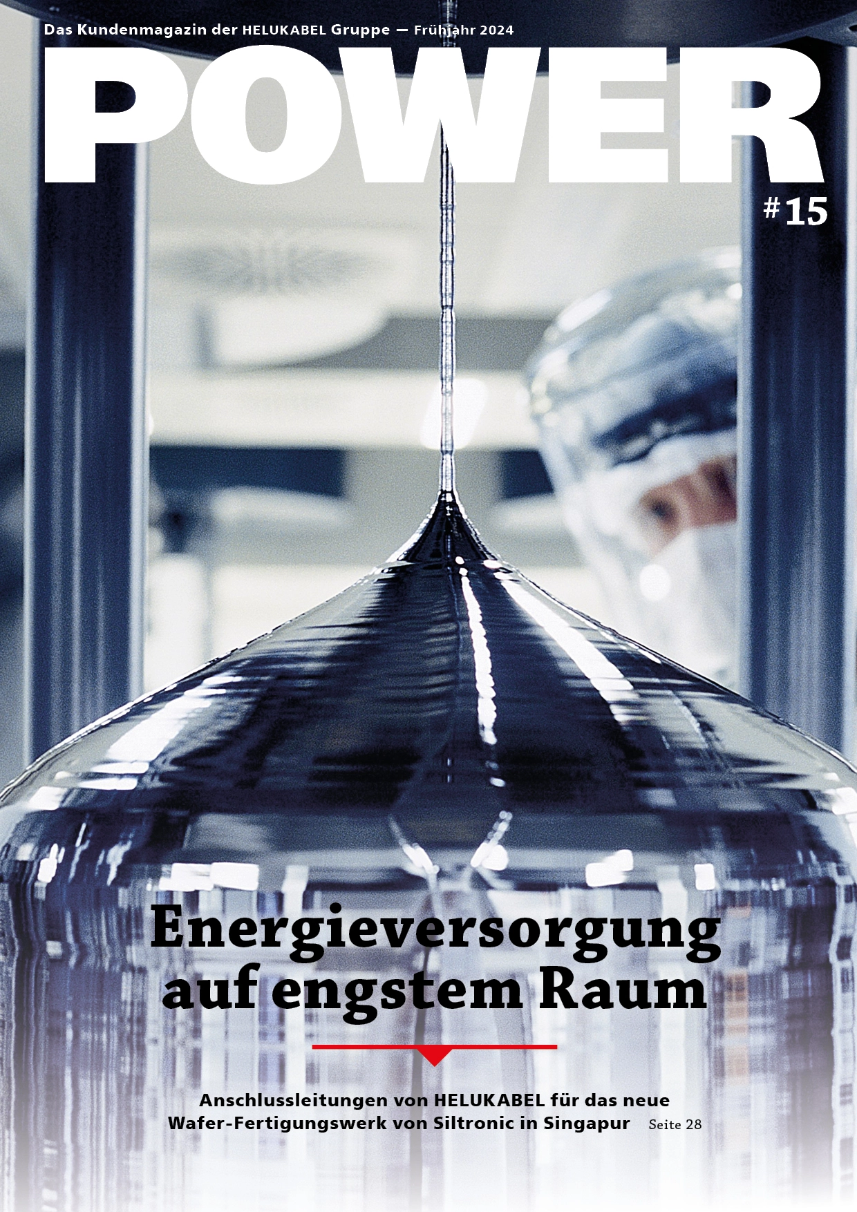 POWER #15 mit u.a. folgenden Themen: Erneuerbare Energien, Brennstoffzellenkraftwerke, uvm.