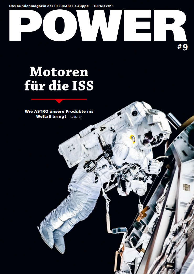 POWER #9 mit u.a. folgenden Themen: Solaranlagen, Silikonkabel, Hubfahrzeuge, uvm.