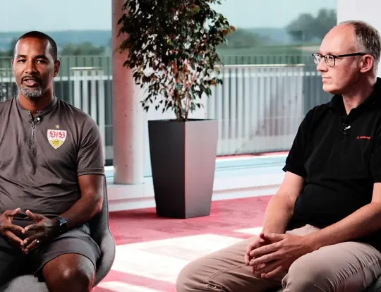 Marc Luksch und Cacau