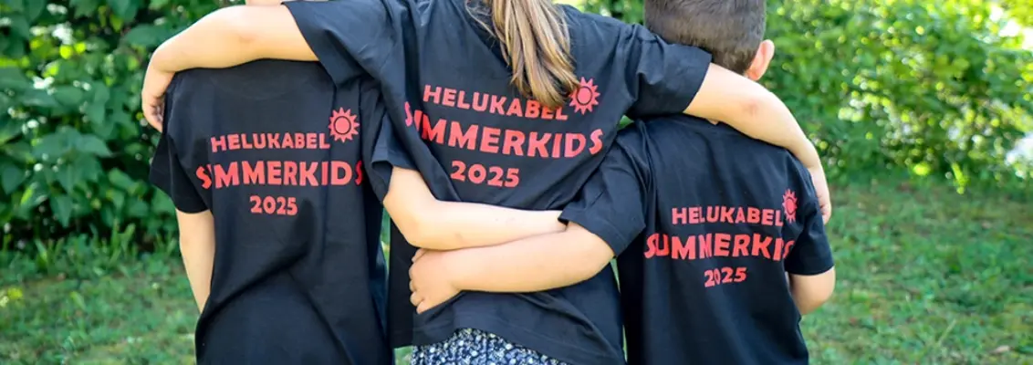 Kinder vom Sommerferienprogramm HELUKids