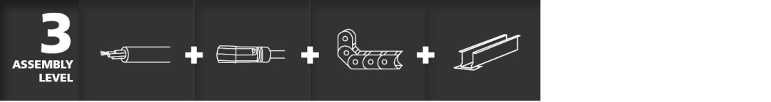 SYSTÉM HELUCHAIN® – Úroveň montáže 3