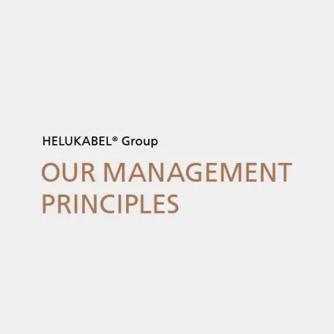 OUR MANAGEMENT PRINCIPLES