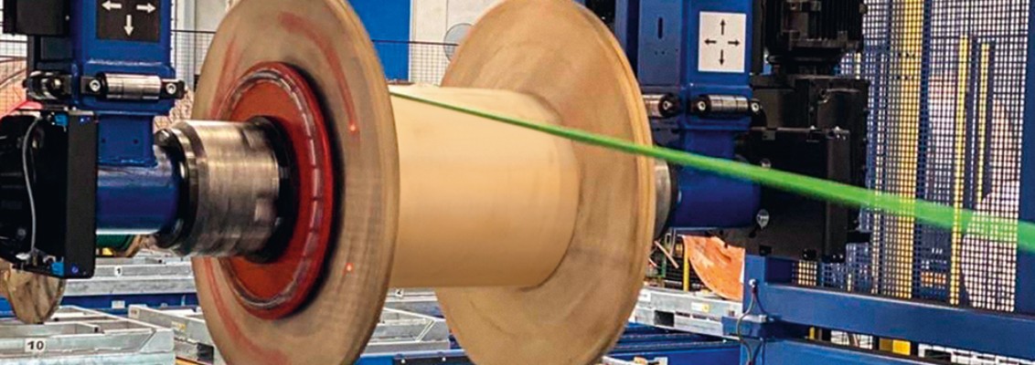 Kabelmat Autolog unwinder machine