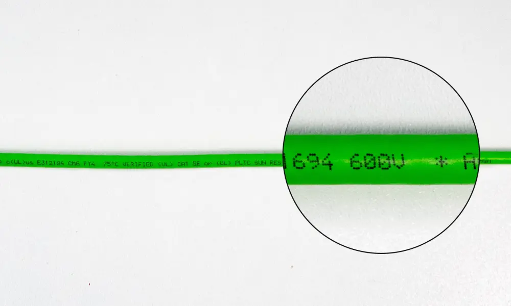 Một trong những điều mà tại HELUKABEL chúng tôi đã làm là cung cấp cho các cáp Ethernet của dòng PROFInet với các chứng chỉ UL bổ sung, được gọi là AWM, cho phép in các thông số kỹ thuật điện áp