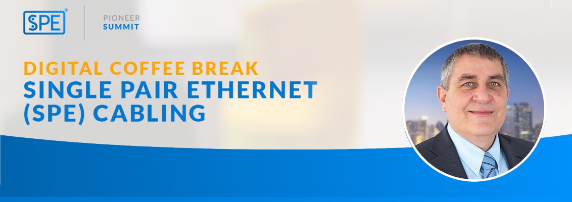 Advertisement for the Digital Coffee Break of SPE