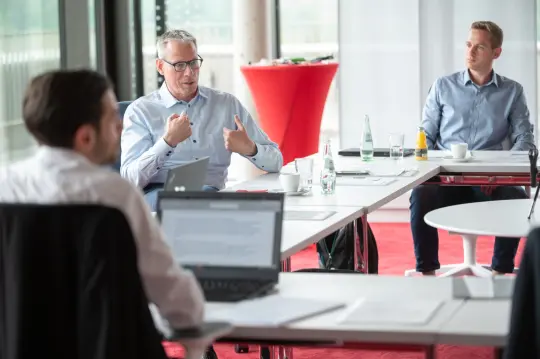 Discussion of robotics replacing humans