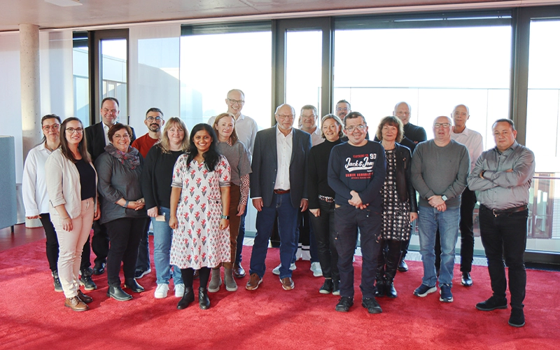 Longtime employees at HELUKABEL