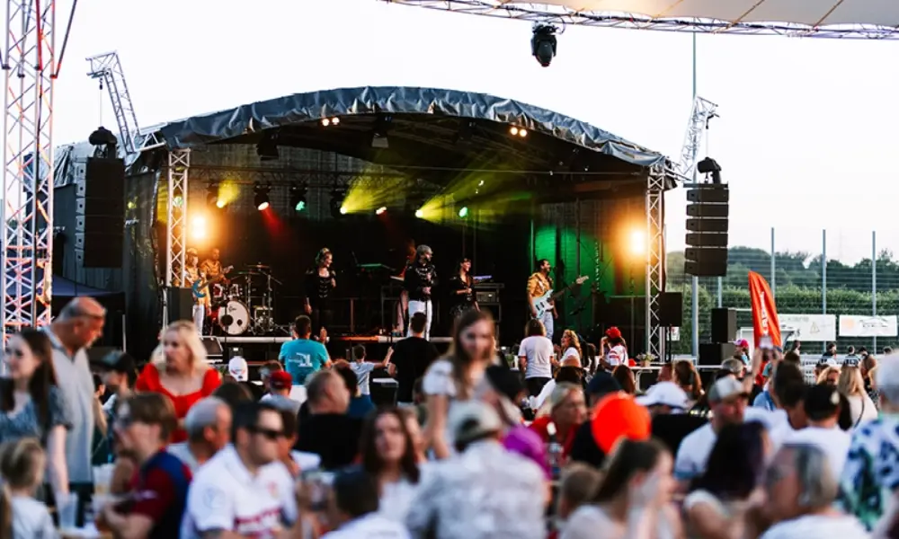 Das Hofbräu-Regiment begeisterte mit ihrer musikalischen Bandbreite.