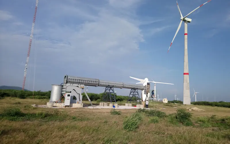 Windrad zum Aufklappen