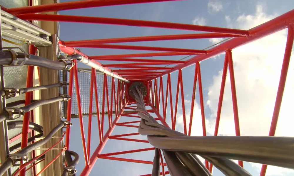 Tháp kiểm tra năng lượng điện gió