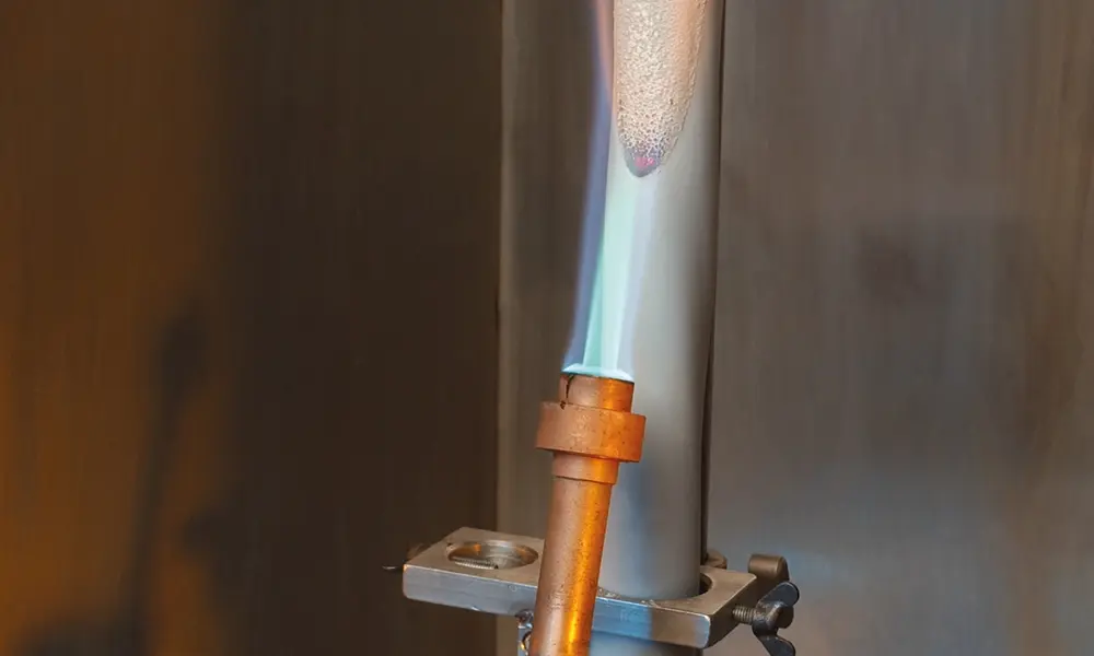 Thử nghiệm cháy đứng (Vertical Wire Flame Test)