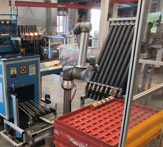 Cobot im Werk Windsbach