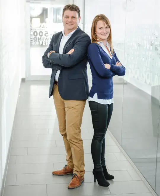 Günter Ehrentreich und Katja Türkyilmaz-Link in portrait