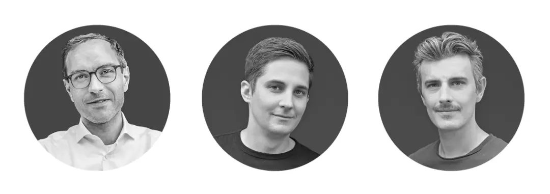 Ba người sáng lập ra Aufmaster (từ trái sang): Claudius Jehle, André Wagner và Jan Müller.