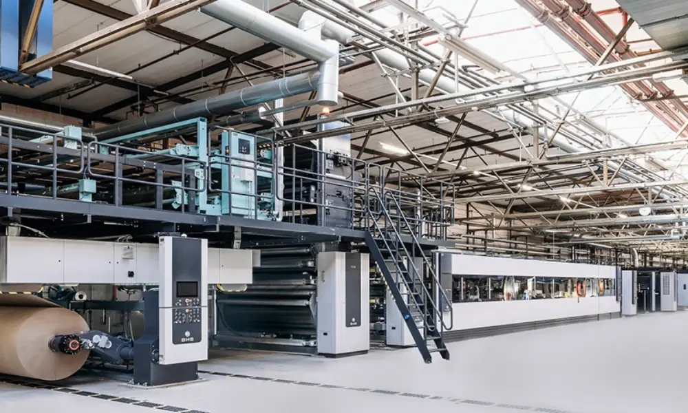 Corrugated board machines