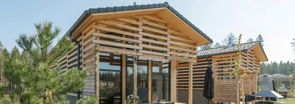 Holiday homes in the nature