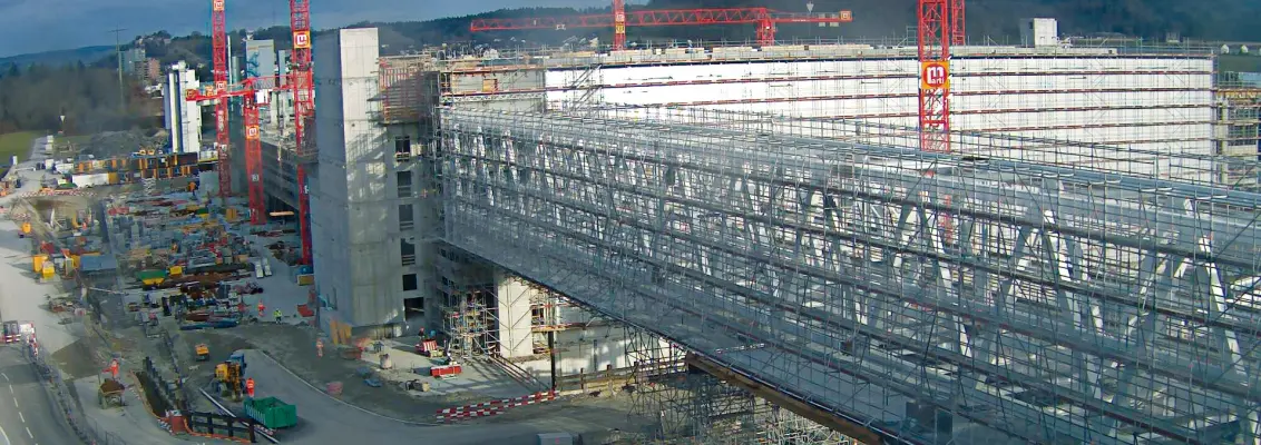 Construction site of COOP