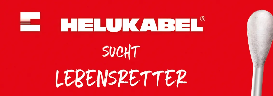 Helukabel sucht Lebensretter für die DKMS