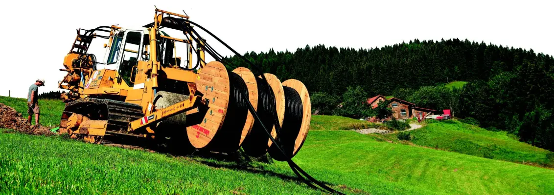 Drei-Kammer-Kabeltrommel